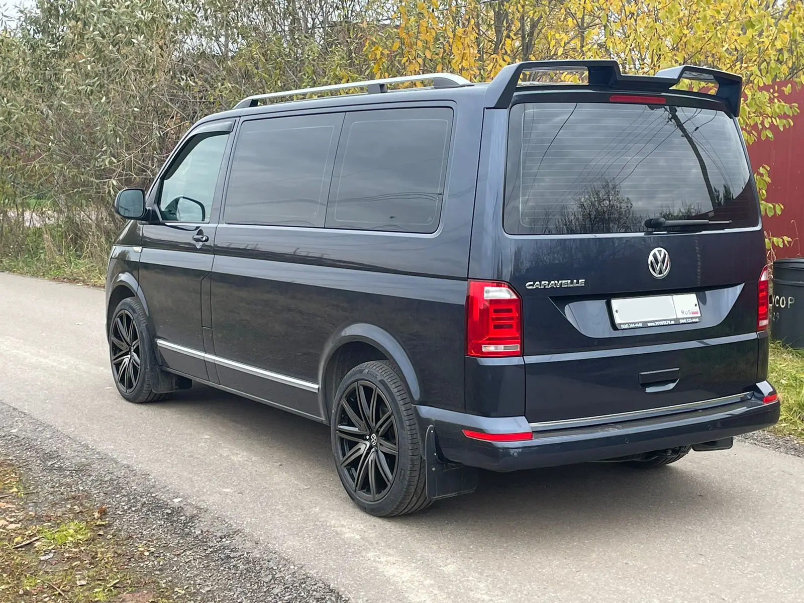 VW Multivan на 20" кованых дисках нашего производства фото 3